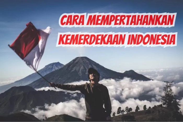 Fisik perjuangan bentuk kemerdekaan mempertahankan upaya 1946