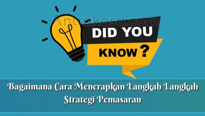 Pemasaran strategi pengertian langkah kunci memahaminya