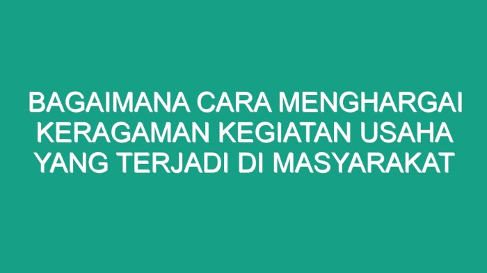 Jenis ekonomi masyarakat usaha kegiatan