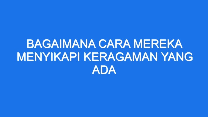 Toleransi keberagaman beragama antar umat