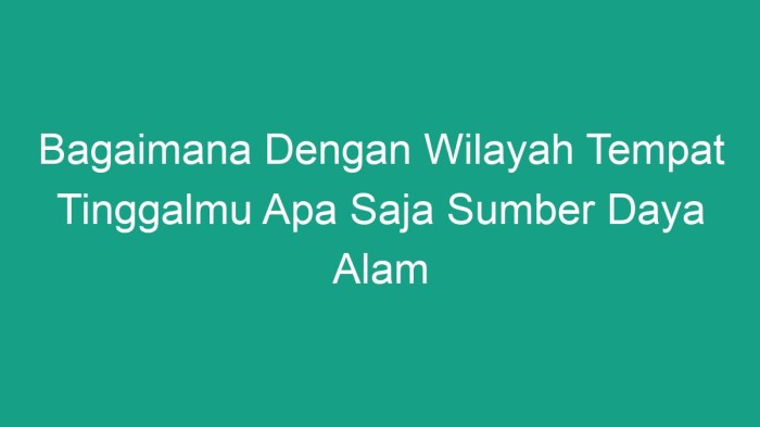 Alam sumberdaya pengertian klasifikasi geohepi sda menurut hepidev