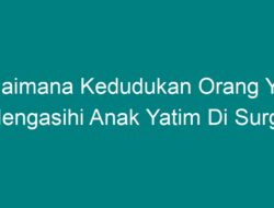 Bagaimana Kedudukan Orang yang Mengasihi Anak Yatim di Surga