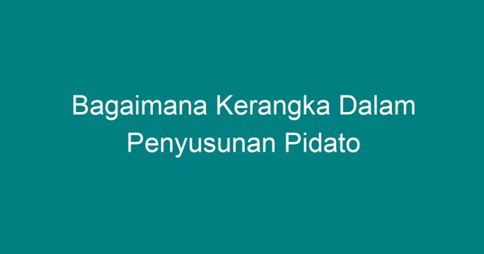 Pidato contoh teks