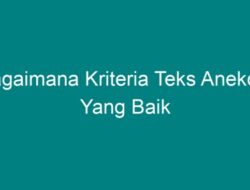 Bagaimana Kriteria Teks Anekdot yang Baik