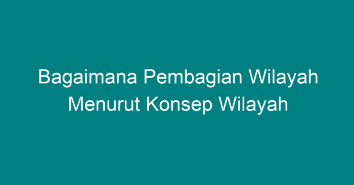 Ruang tata wilayah konsep materi geografi kelas xii