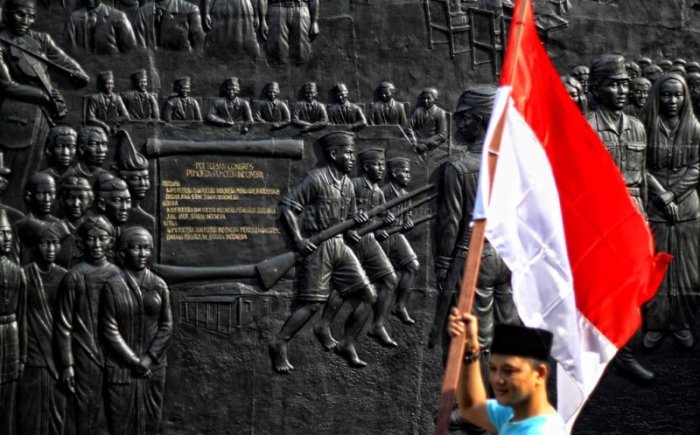 Pancasila negara dasar sebagai sejarah lahirnya perumusan contoh makna singkat fungsi ideologi garuda apa kemerdekaan infografis tentang lambang hari mengenal