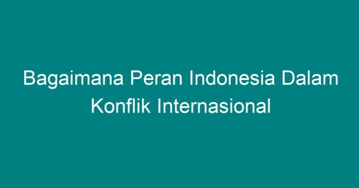 Peran perdamaian hubungan internasional