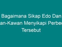 Bagaimana Sikap Edo dan Kawan-Kawan Menyikapi Perbedaan