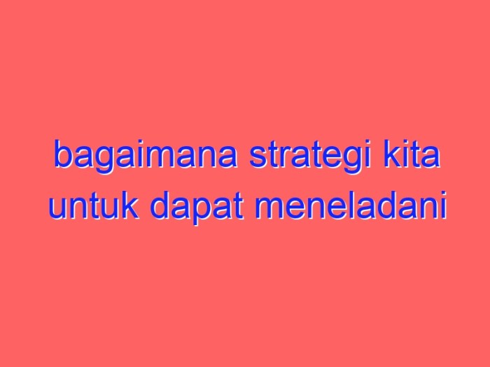 Bagaimana strategi kita untuk dapat meneladani al asmaul husna al-matin