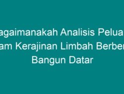 Bagaimanakah Analisis Peluang dalam Kerajinan Limbah Berbentuk Bangun Datar