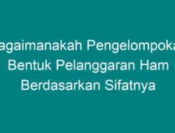 Bagaimanakah Pengelompokan Bentuk Pelanggaran HAM Berdasarkan Sifatnya