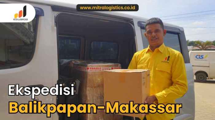 Ekspedisi makassar balikpapan