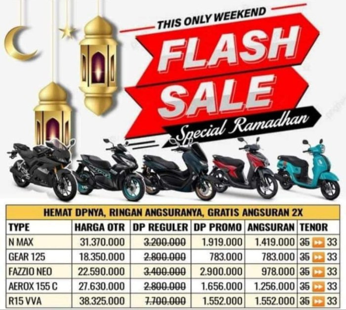 Brosur motor yamaha balikpapan