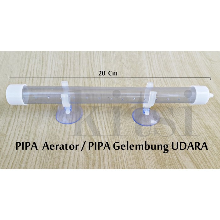 Pipa paralon pada spray aerator berfungsi untuk