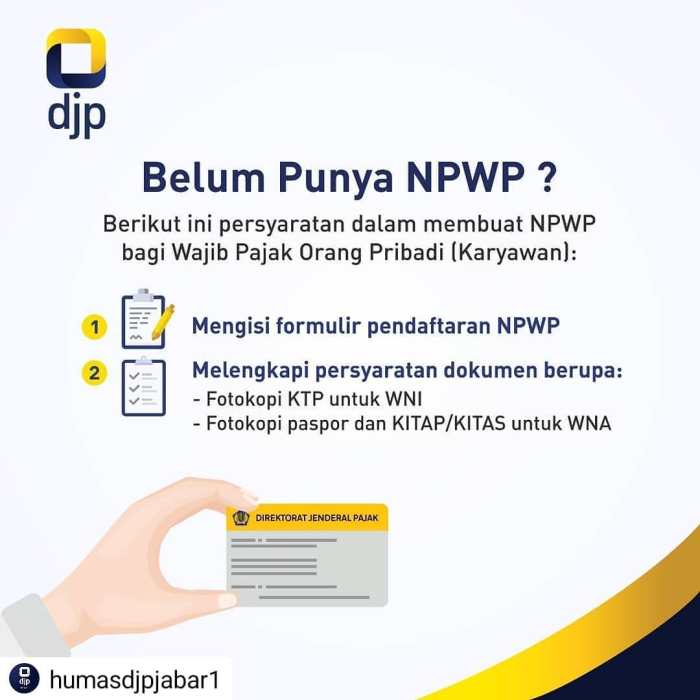 Npwp pribadi kartu bagaimana perlu finansialku belum berikut