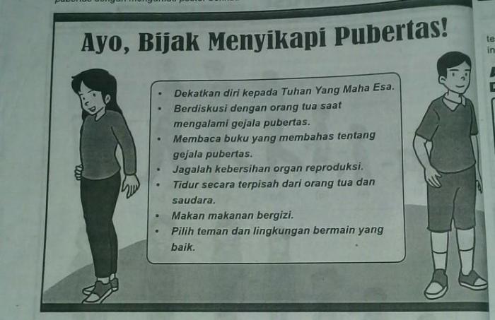 Bagaimana pendapatmu tentang poster tersebut jelaskan