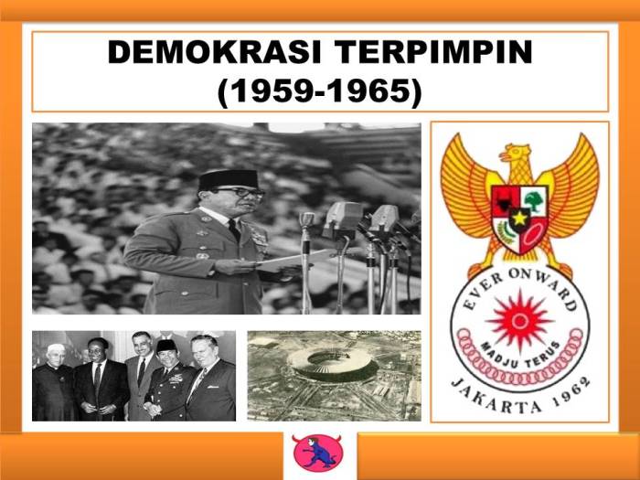 Demokrasi terpimpin sejarah