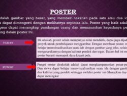 Bagaimana Fungsi Poster di Sekolah