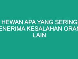 Siapa yang Sering Disalahkan: Hewan Korban Kesalahan Manusia?