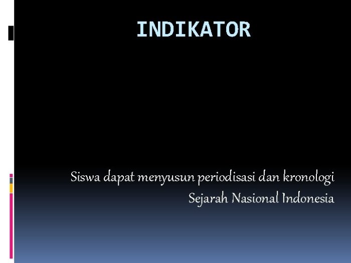 Mengapa ahli sejarah dapat menyusun periodisasi yang berbeda