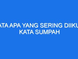 Kata Apa yang Sering Mengikuti Sumpah Family 100?