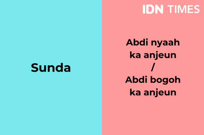 Bahasa lampung aku sayang kamu