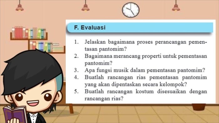 Jelaskan bagaimana proses perancangan pementasan pantomim