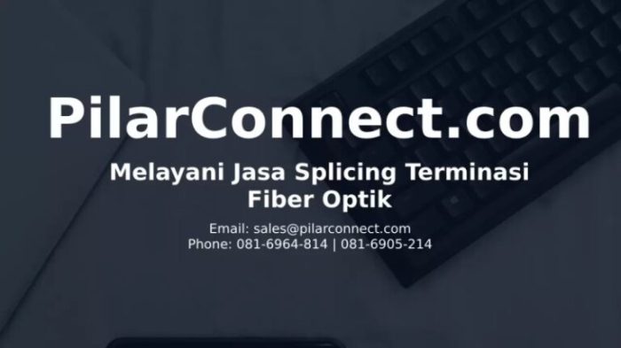 Bagaimanakah langkah langkah penyambungan kabel fiber optik