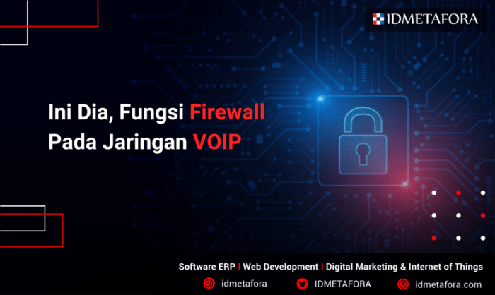 Sebutkan 4 kategori gangguan firewall voip