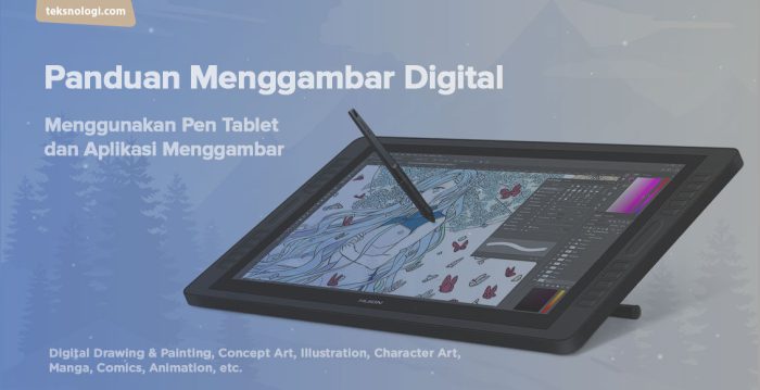 Berikut software untuk menggambar ilustrasi secara digital kecuali