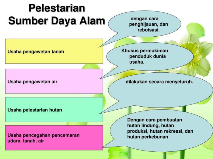 Bagaimana cara melestarikan sumber daya alam