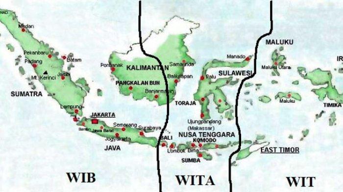 Jayapura jailolo dan ambon termasuk bagian waktu indonesia