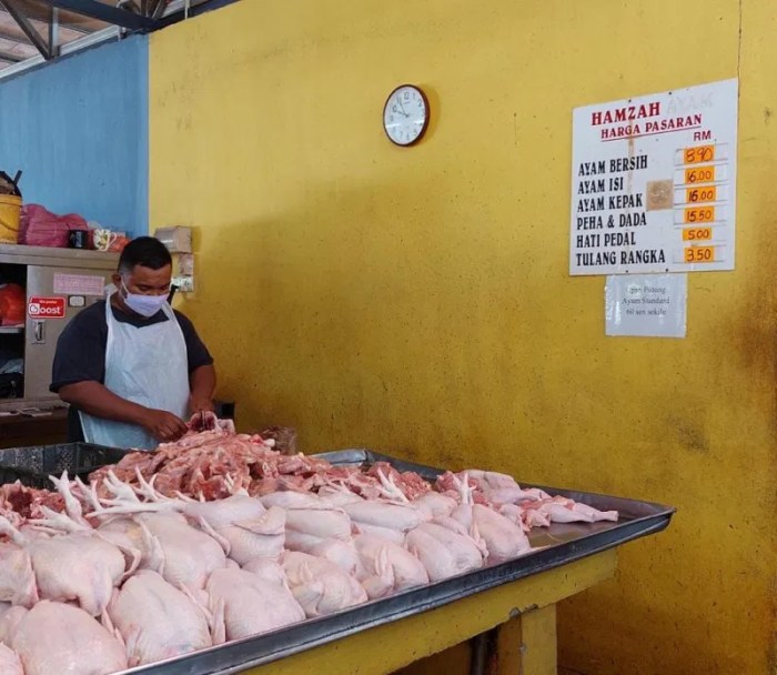 Pemotongan ayam parung