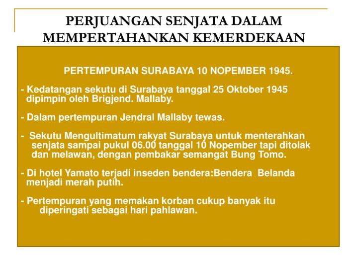 Surabaya pahlawan indonesia perjuangan peristiwa kemerdekaan pertempuran 1945 lautan mempertahankan bandung nasional puisi gagah semangat kunci jawaban pejuang soal latihan