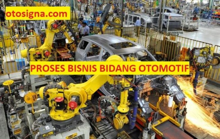 Jelaskan sistem bisnis otomotif secara umum